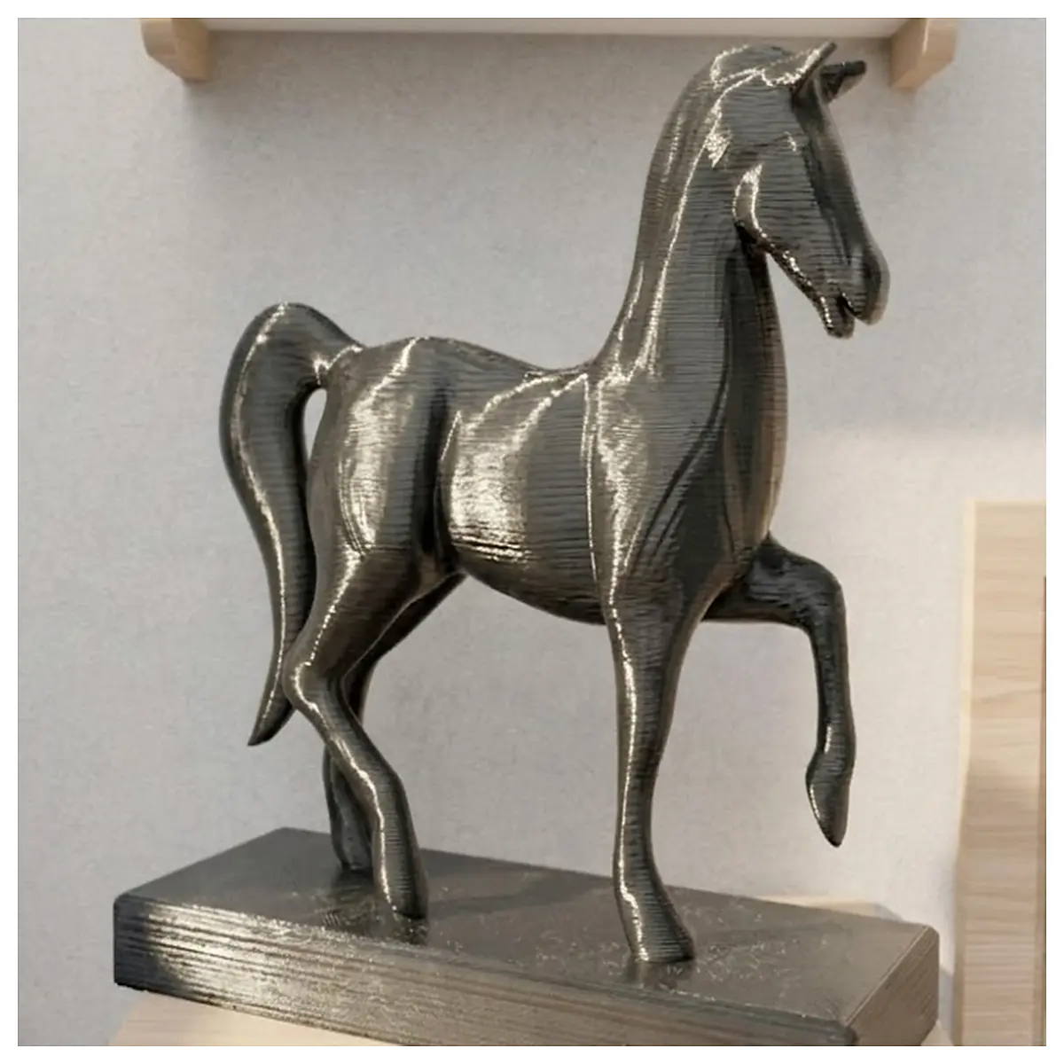 large bronze horse statue garden decor realistic metal stallion sculpture for lawn outdoor yard art