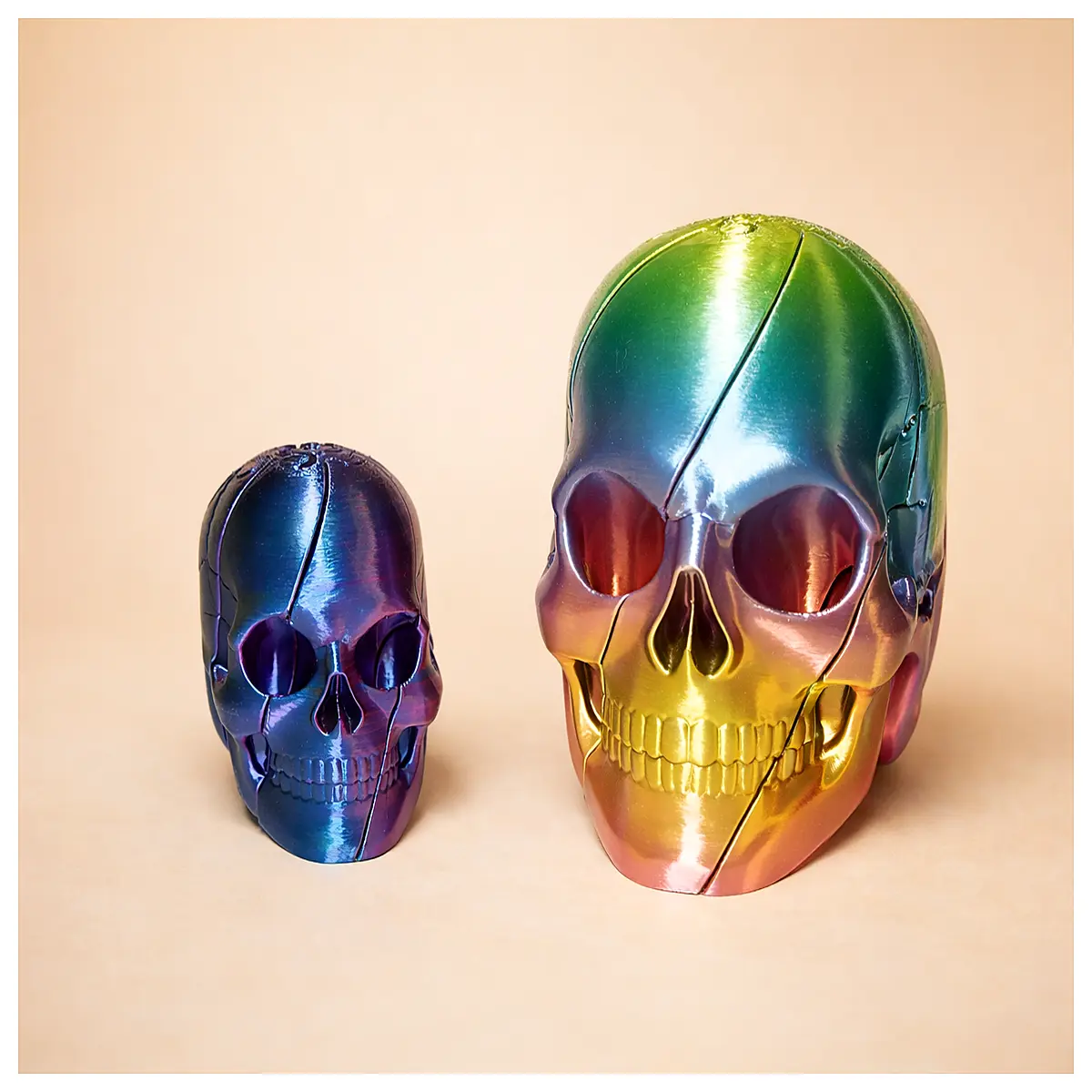 fidget toy twisted skull stress relief anxiety reducer squeeze popper tactile sensory tool for adults and kids