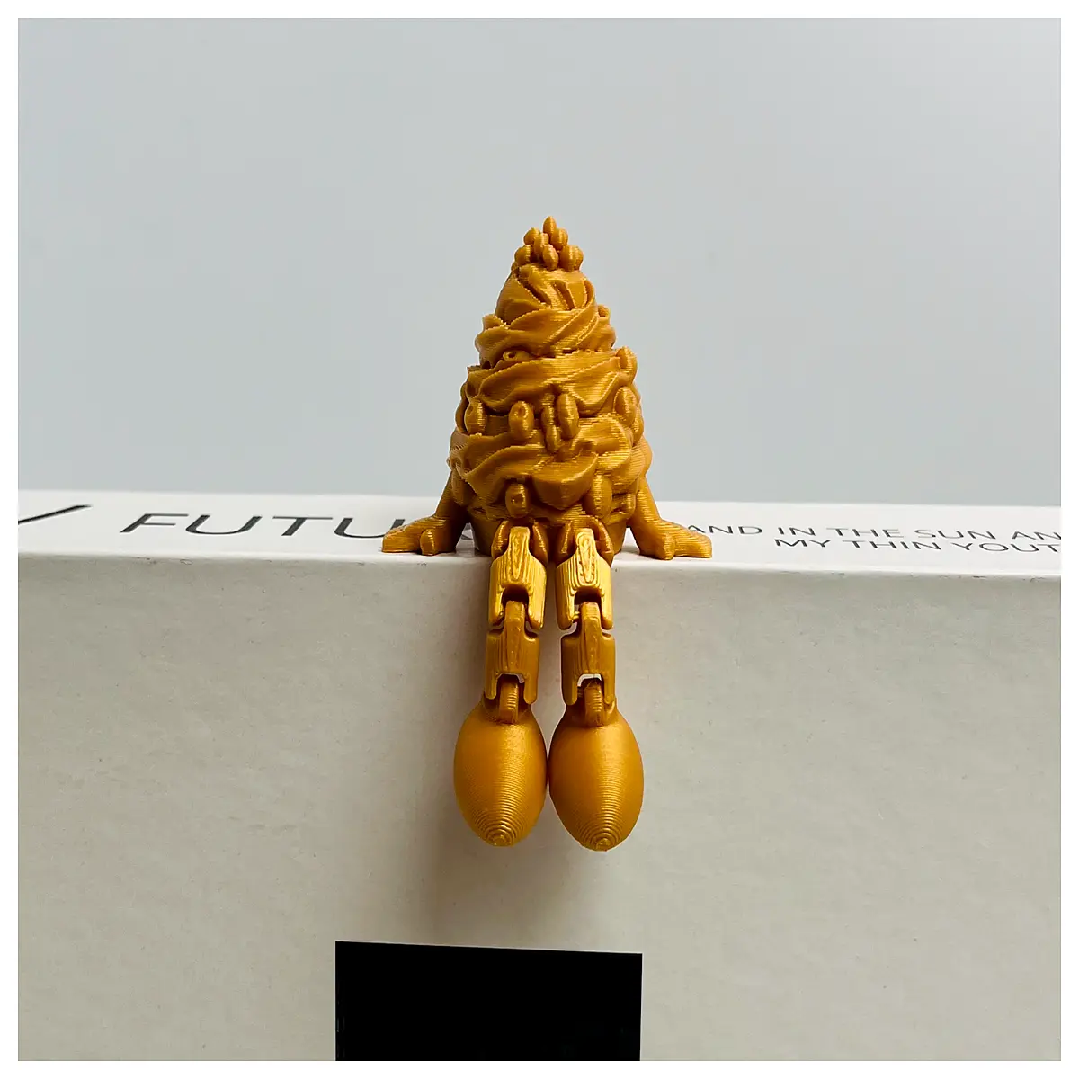 fruit ice cream desk organizer figure collectible toy with movable joints for room decor