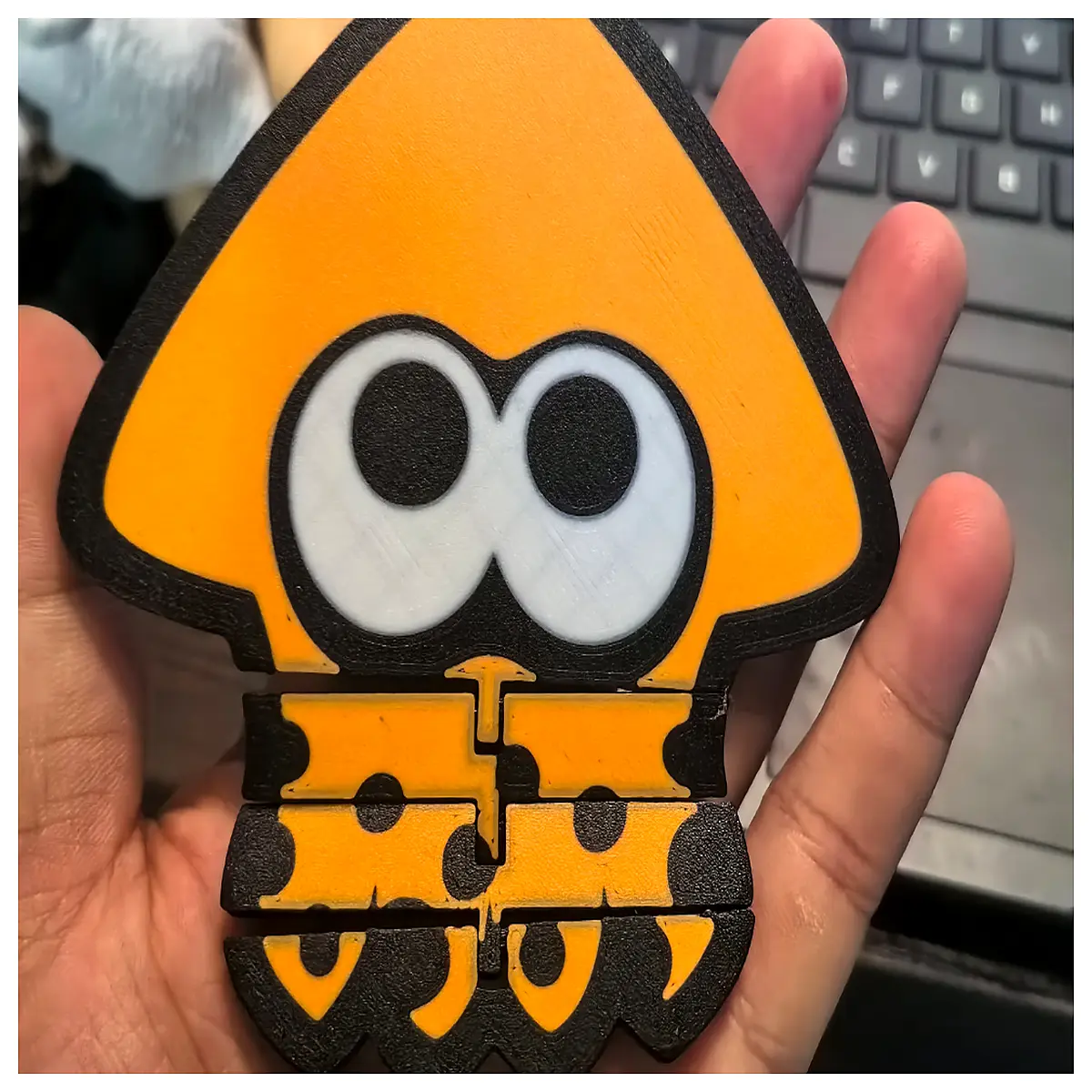 inkling squid plushie keychain figure collectible game merchandise fans