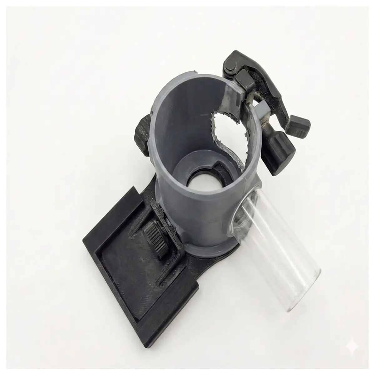 katsu router wall mount bracket duty base plate upgrade anti vibration stabilizer for mesh system setup