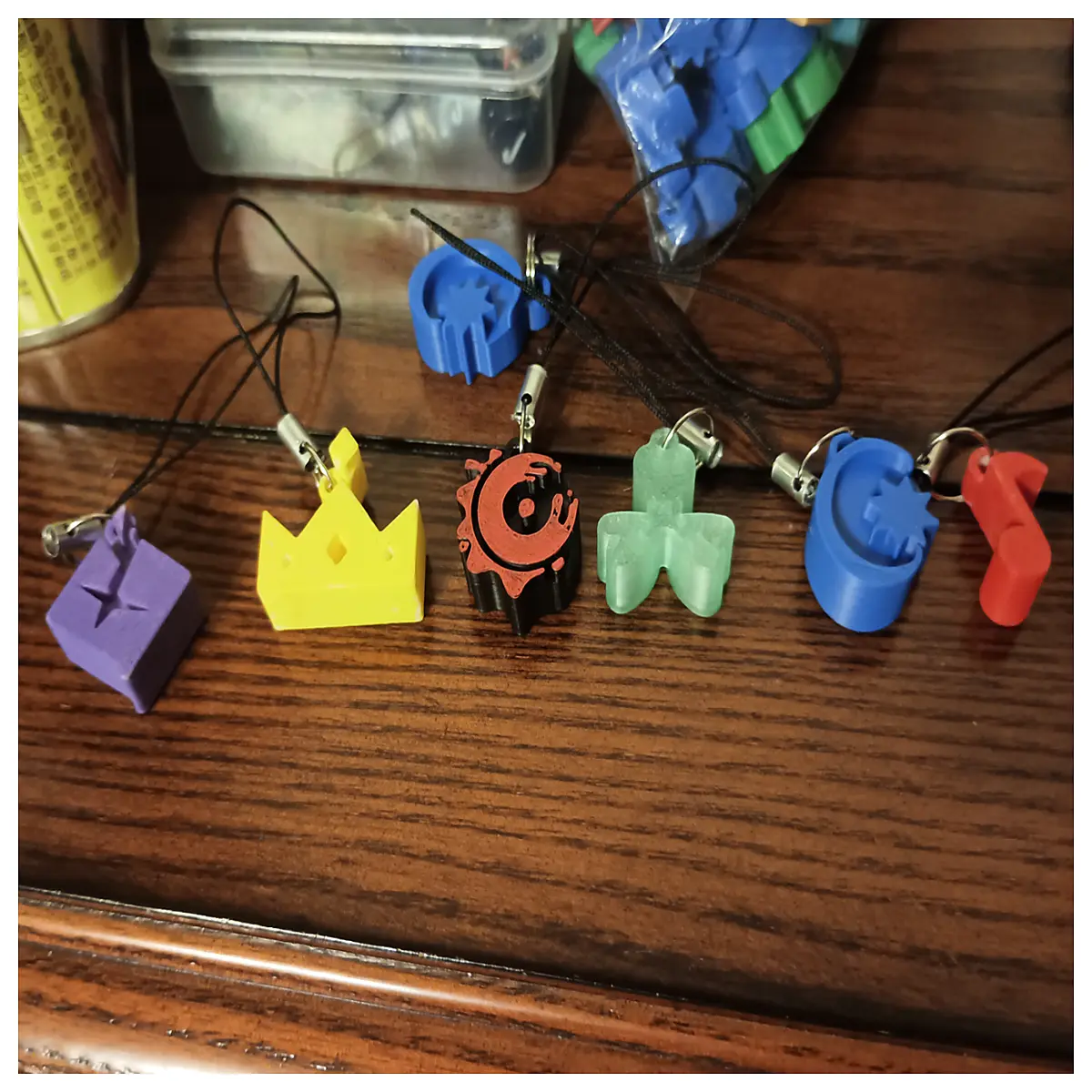 pj mask keychain anime character bag charm for girls boys cute cartoon pendant school backpack accessory