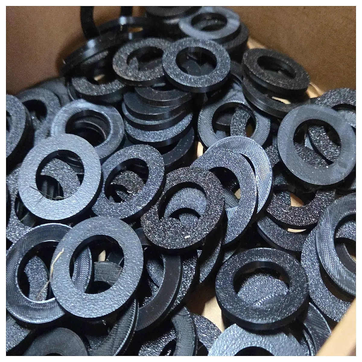 232mm id plastic washers 3mm thick bulk pack 36 pcs flat gaskets seals