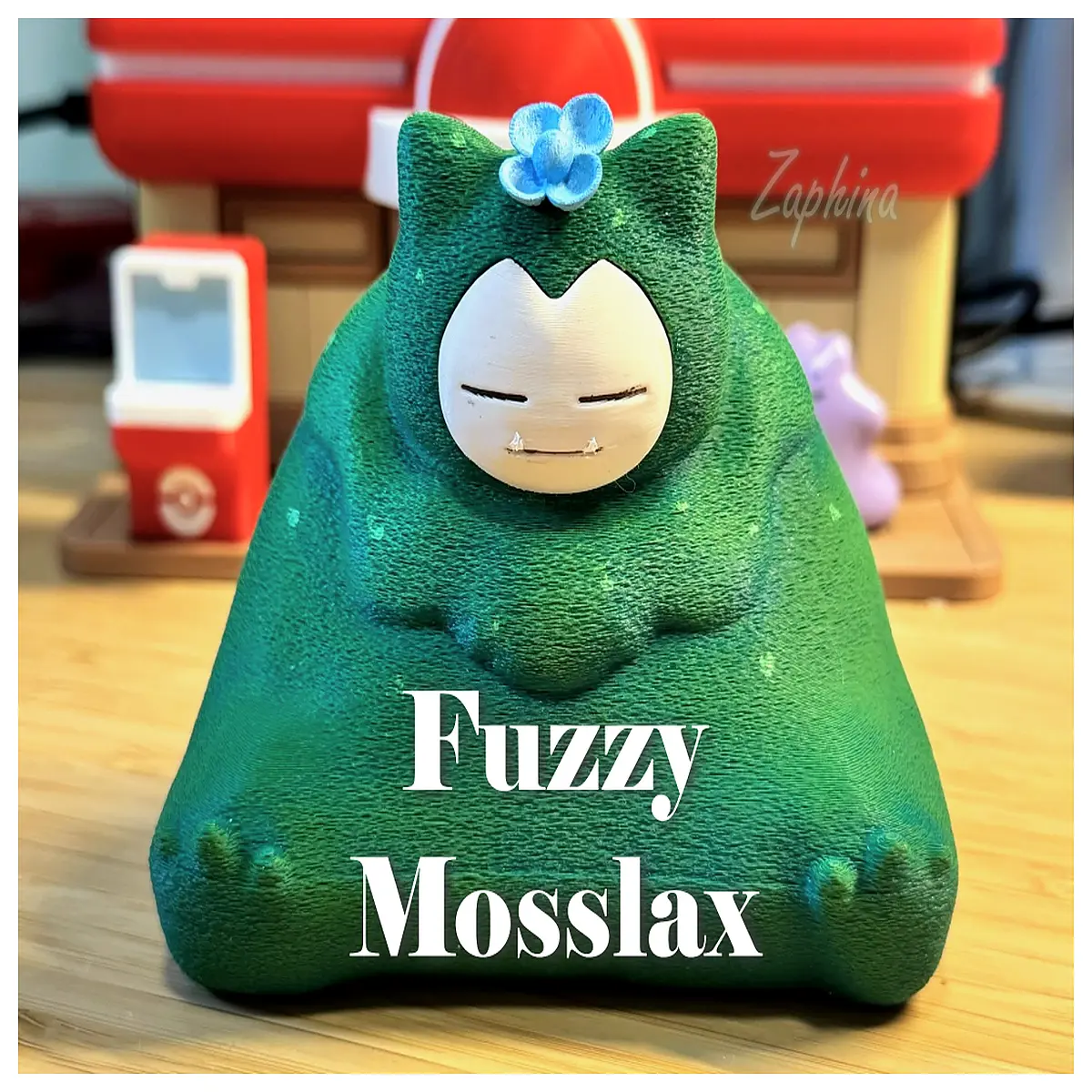plush mossy rock decoration for terrarium stone with soft fur texture cozy nature vibe home decor accent