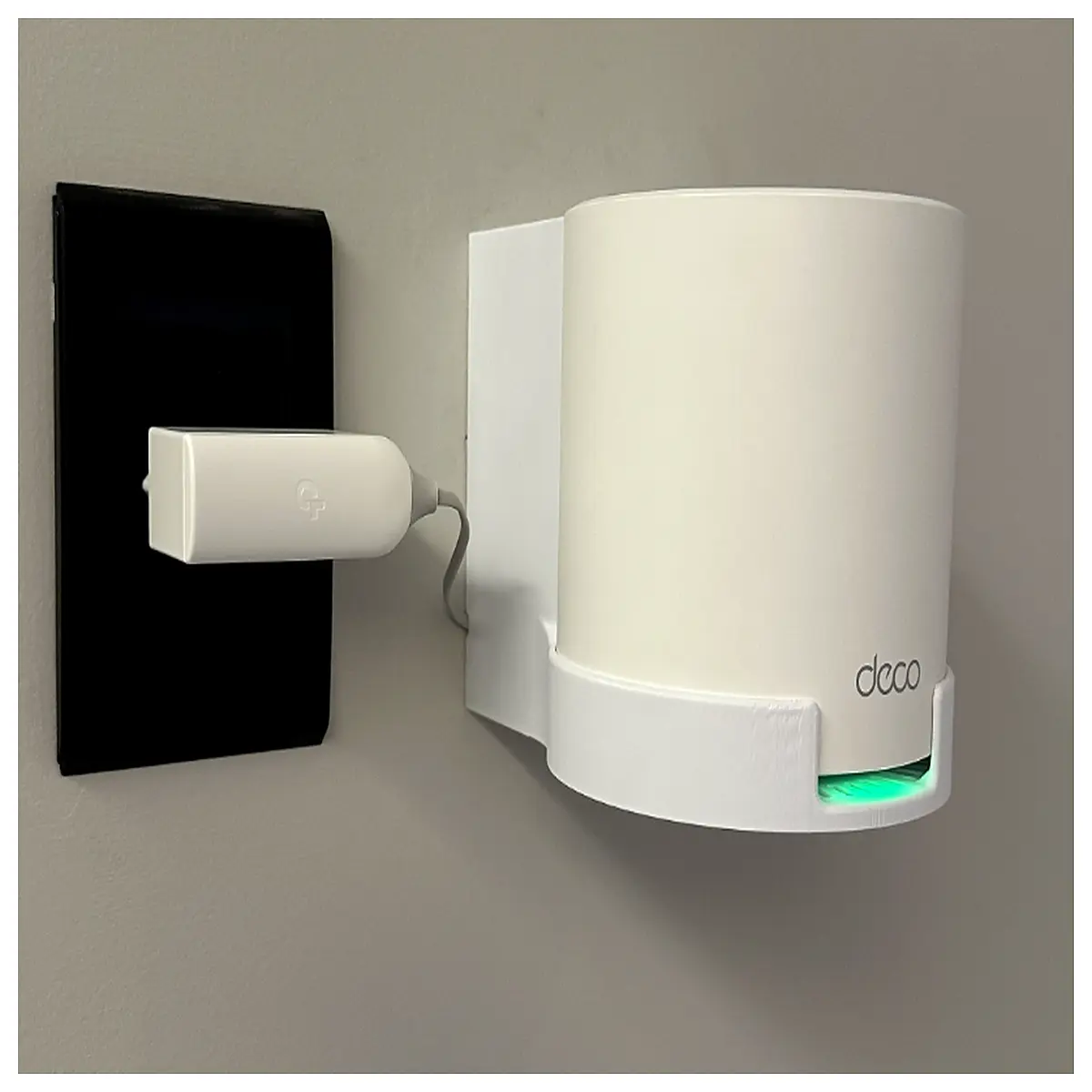 wall mount bracket for deco x10 x50 4x2 outlet box adapter plate holder