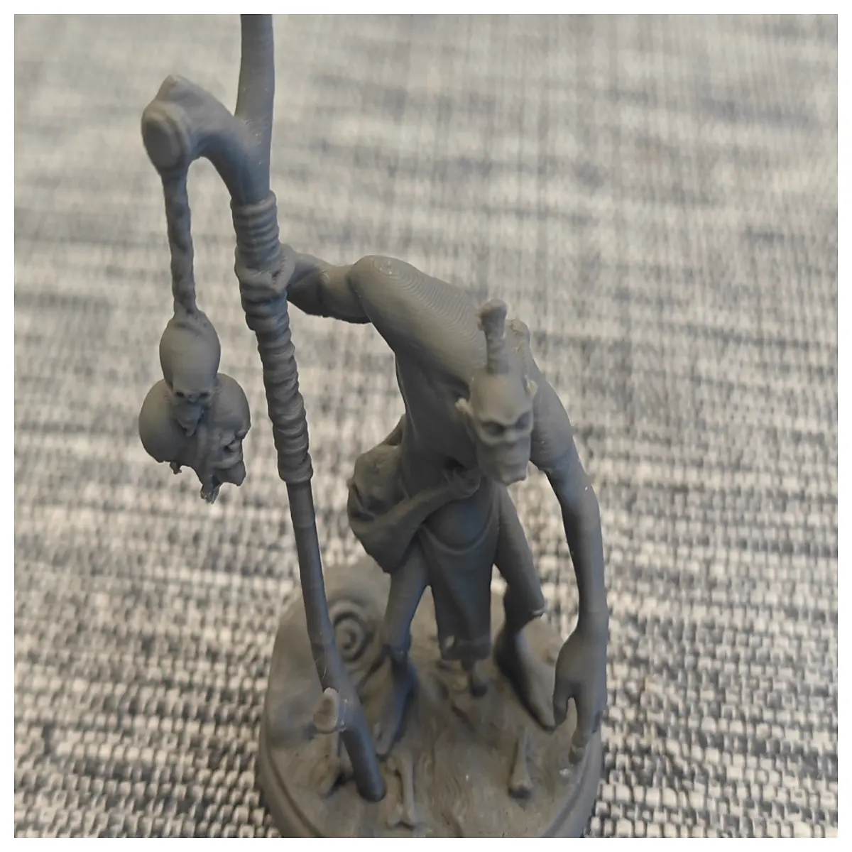 tribal shaman miniature wargaming figure diy paintable resin for tabletop rpg collection
