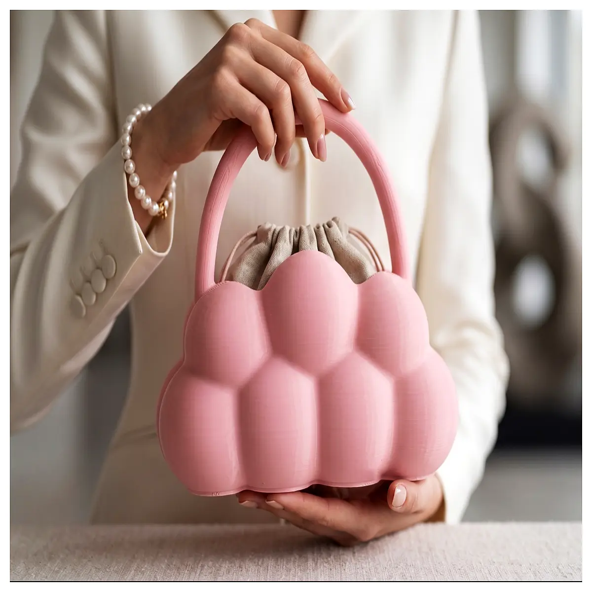 cloud bag women trendy puffy shoulder bag mini crossbody purse soft leather handbag
