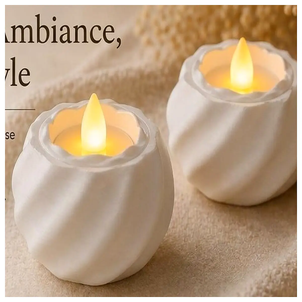 minimalist tea candle holder set modern geometric glass votive for home decor