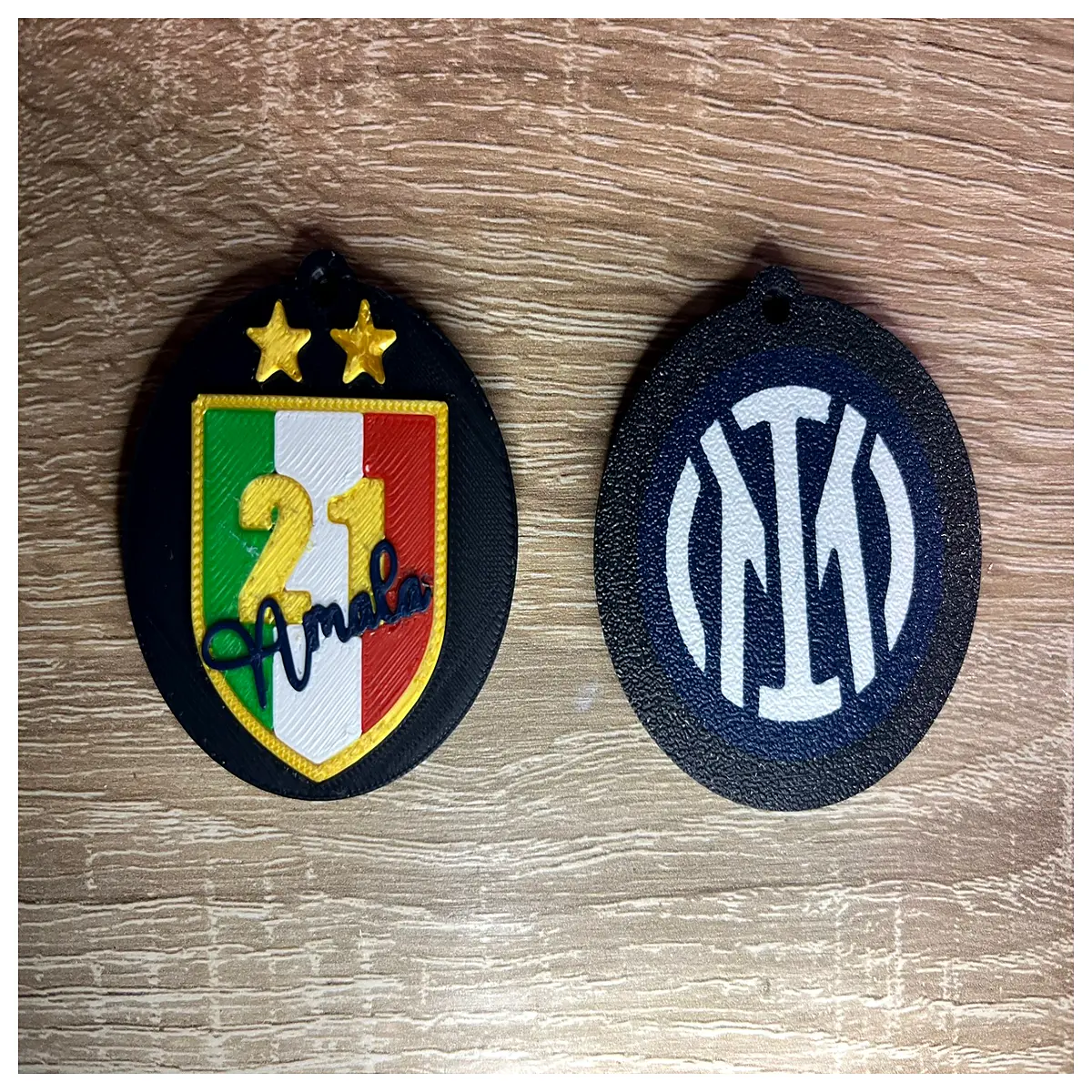 21st serie a title commemorative keychain scg0653 gift