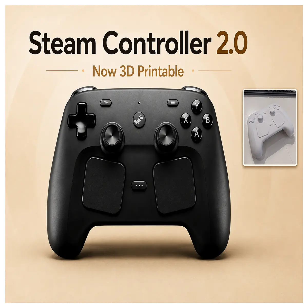 steam controller 2 steam deck pro controller replacement wireless gamepad for pc gaming ergonomic handle with haptic feedback