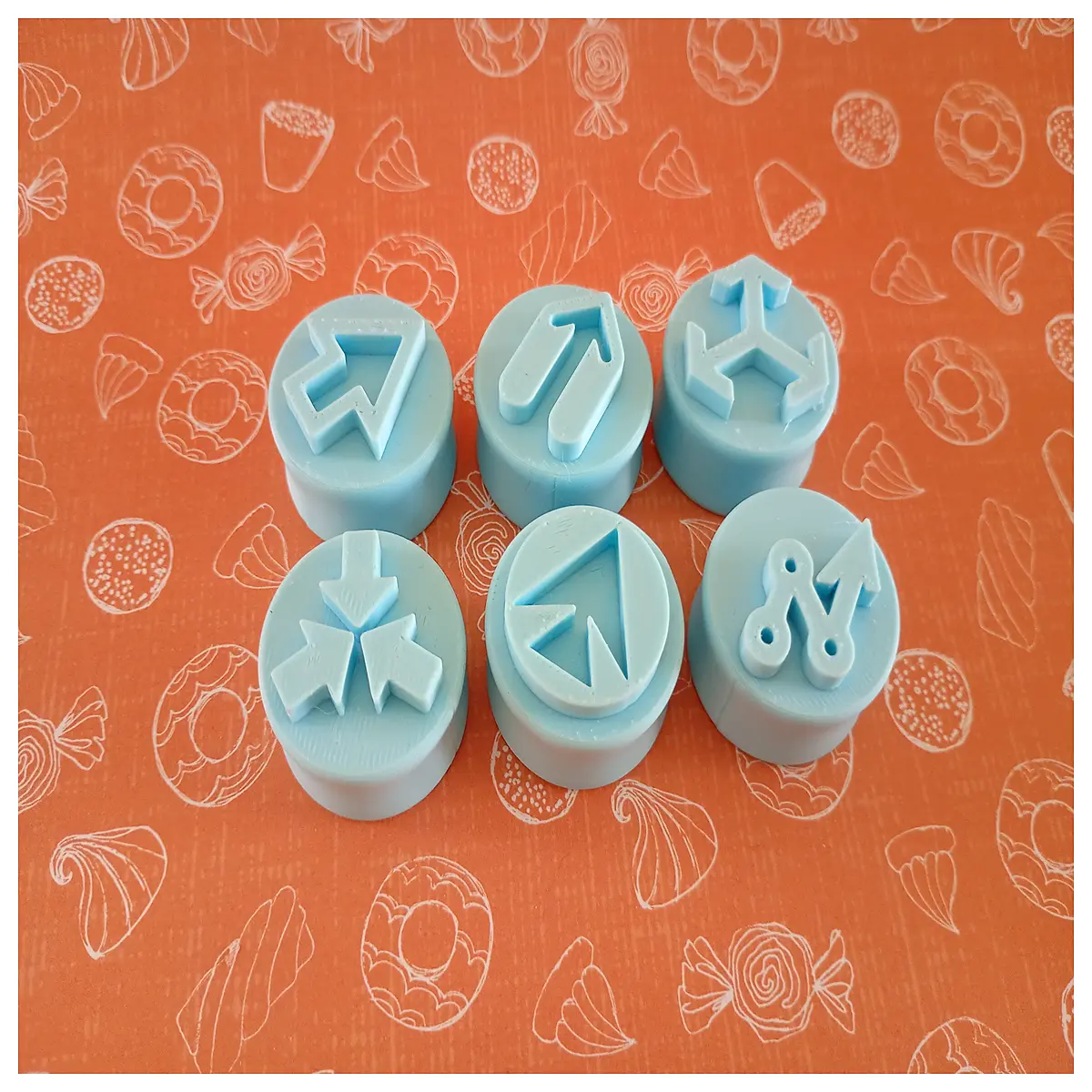 15mm arrow mud seal stamp wax impression tool for letter sealing diy craft