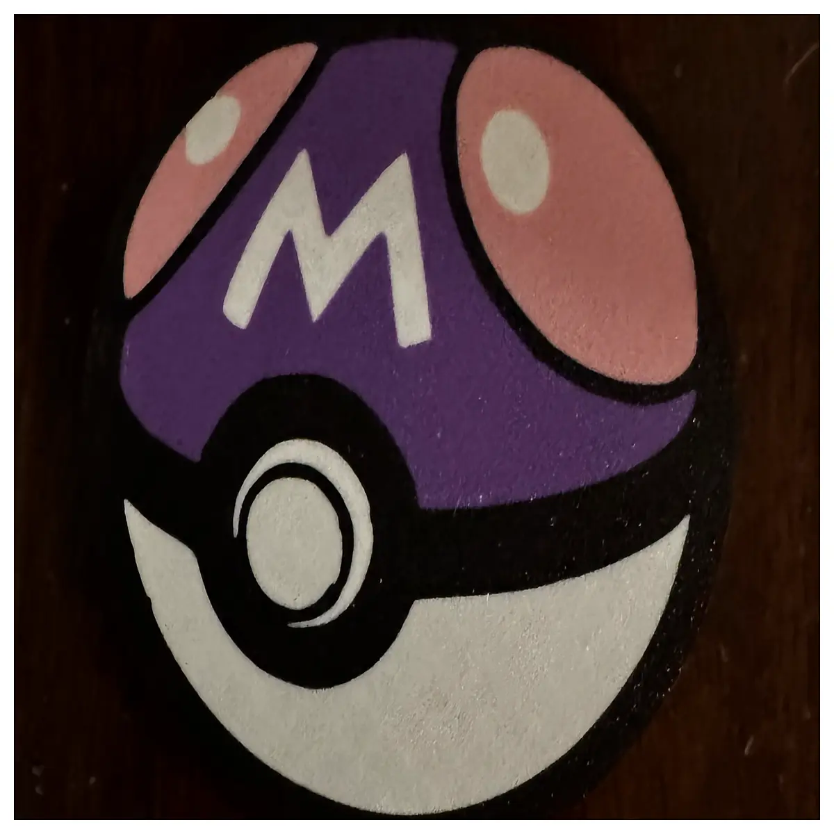 master ball coaster set anti slip drink mat for gaming desk protection