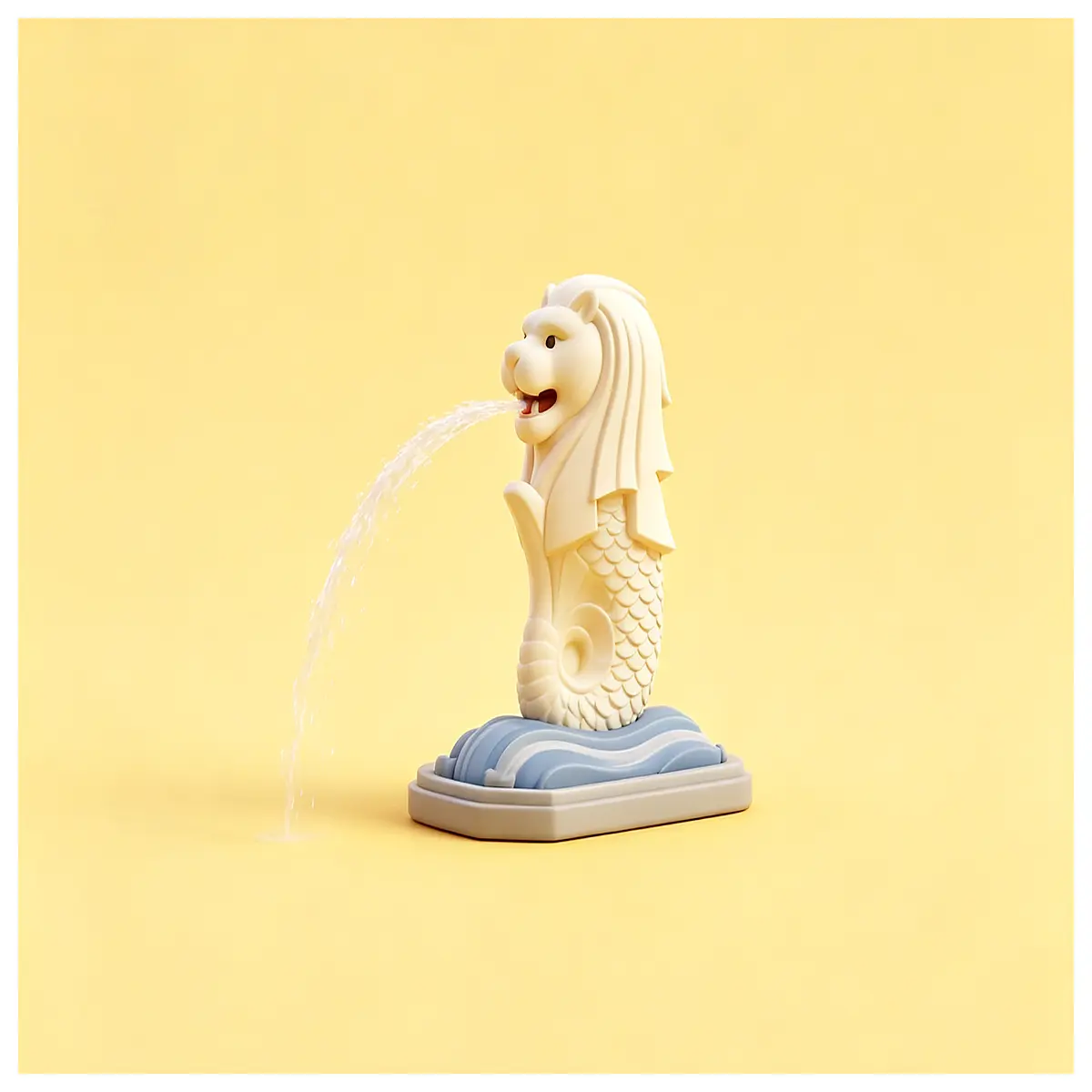 sphinx mermaid statue miniature landmark toys for kids coloring activity set travel souvenir