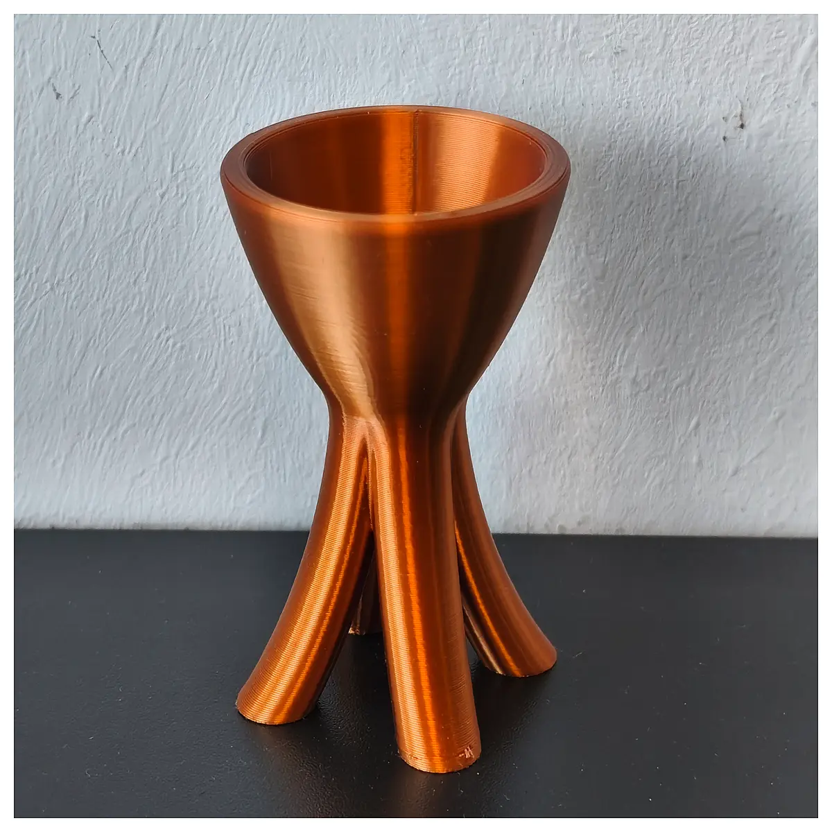 4 leg wine glass holder for desk stable stemless tumbler organizer anti slip coaster rack for kitchen counter bar