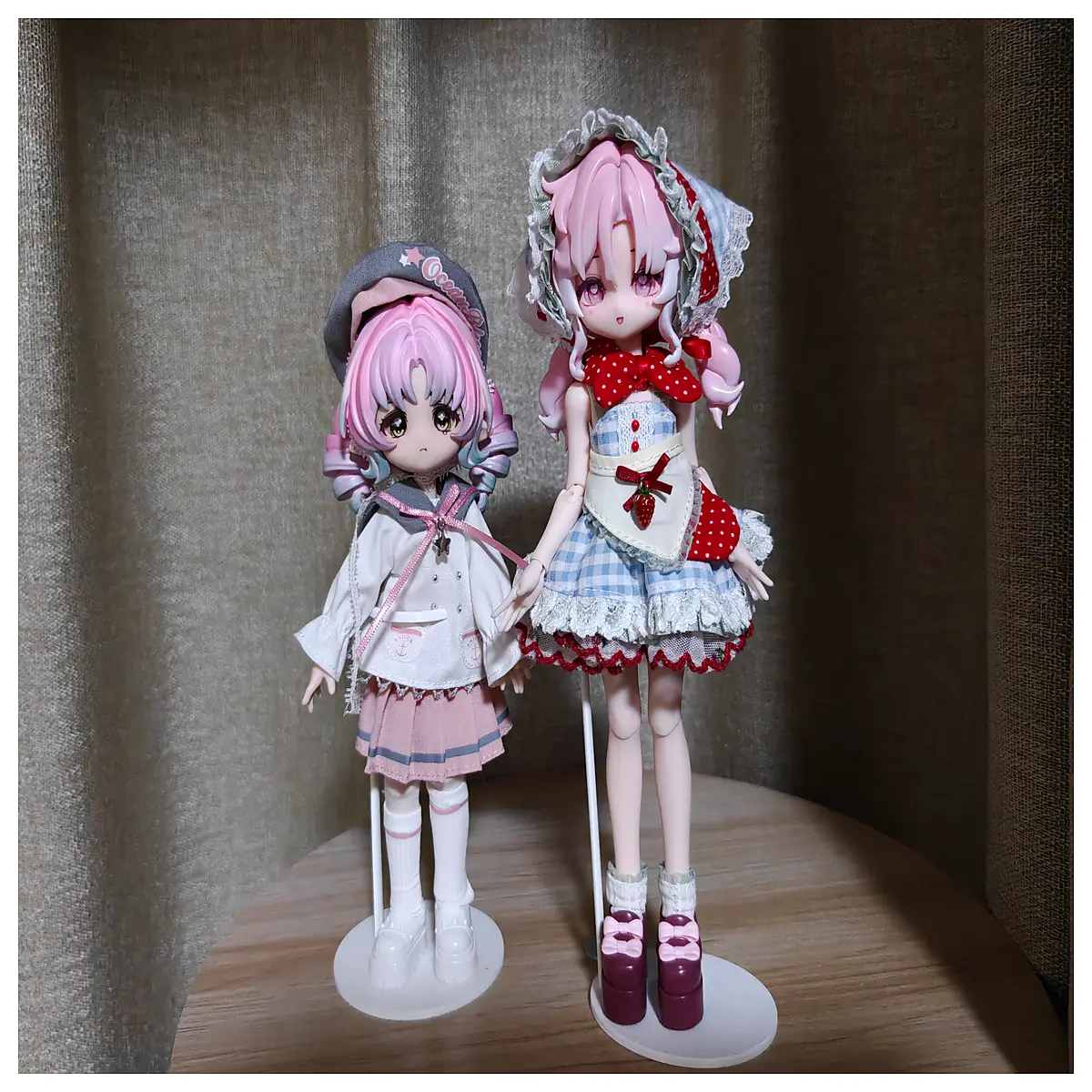 acrylic for bjd dolls clear support base for ball jointed figure collection sturdy holder for 1 3 1 4 scale toys