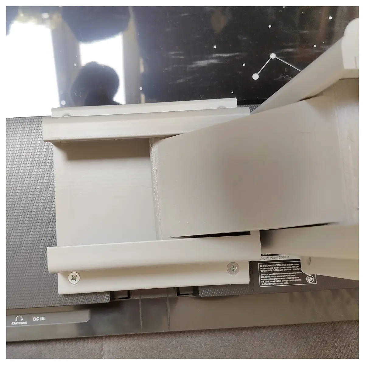vesa 100x100 wall mount bracket no tilt flat fixed for monitor tv