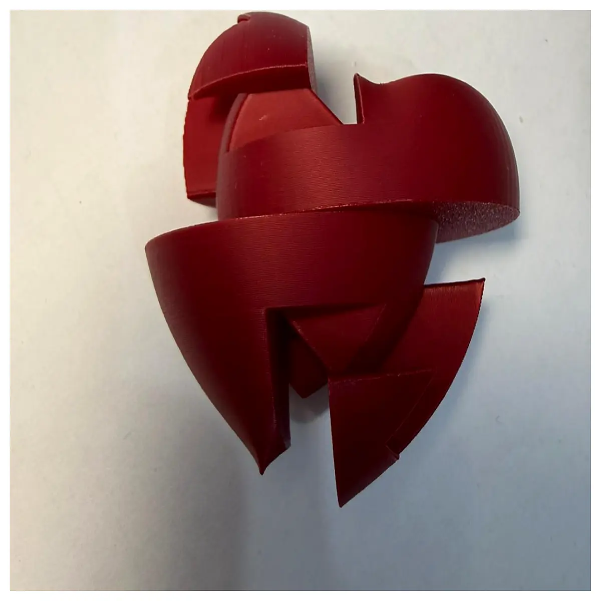 shaped puzzle metal assembly diy boyfriend girlfriend romantic valentines day