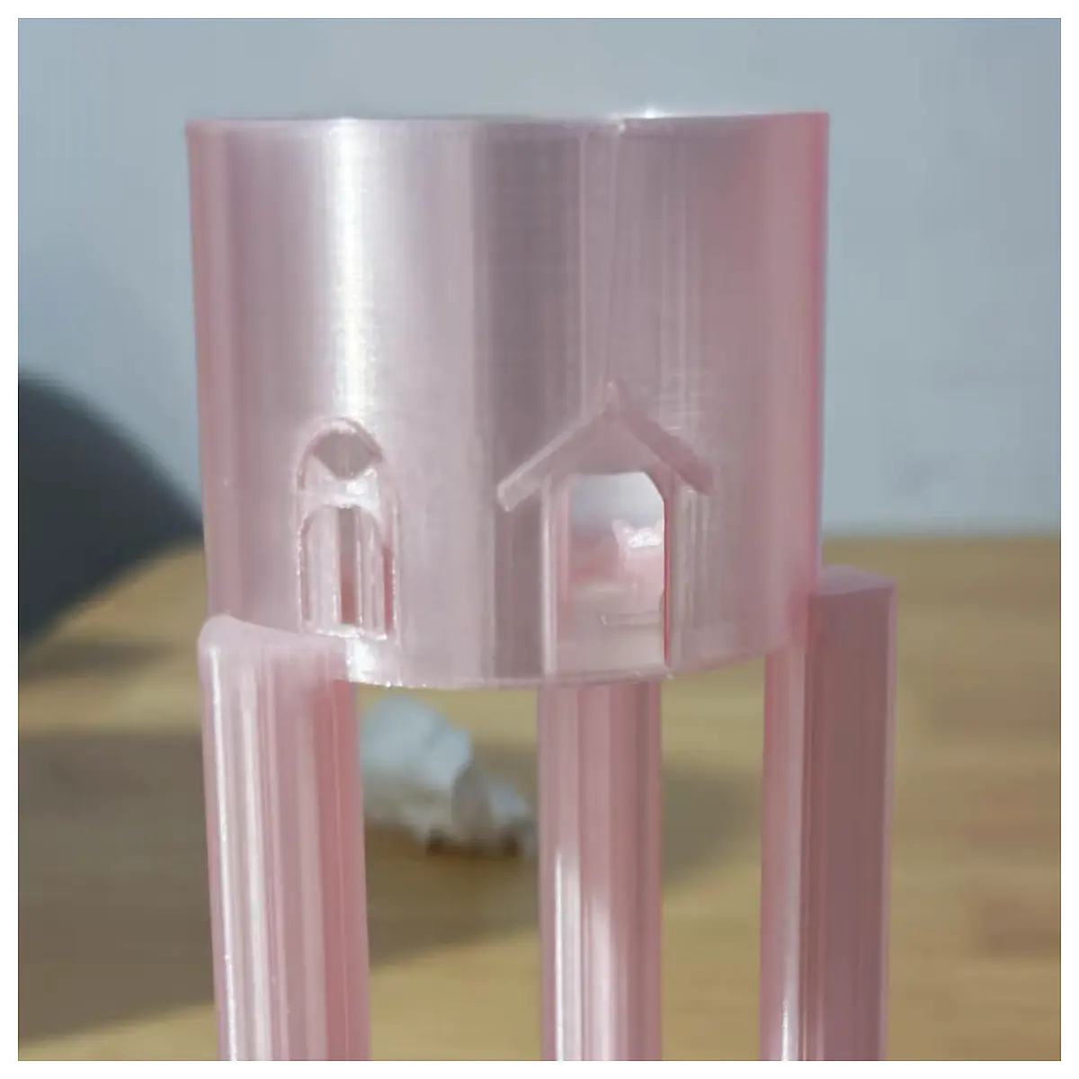 small square funnel lab glassware chemistry equipment