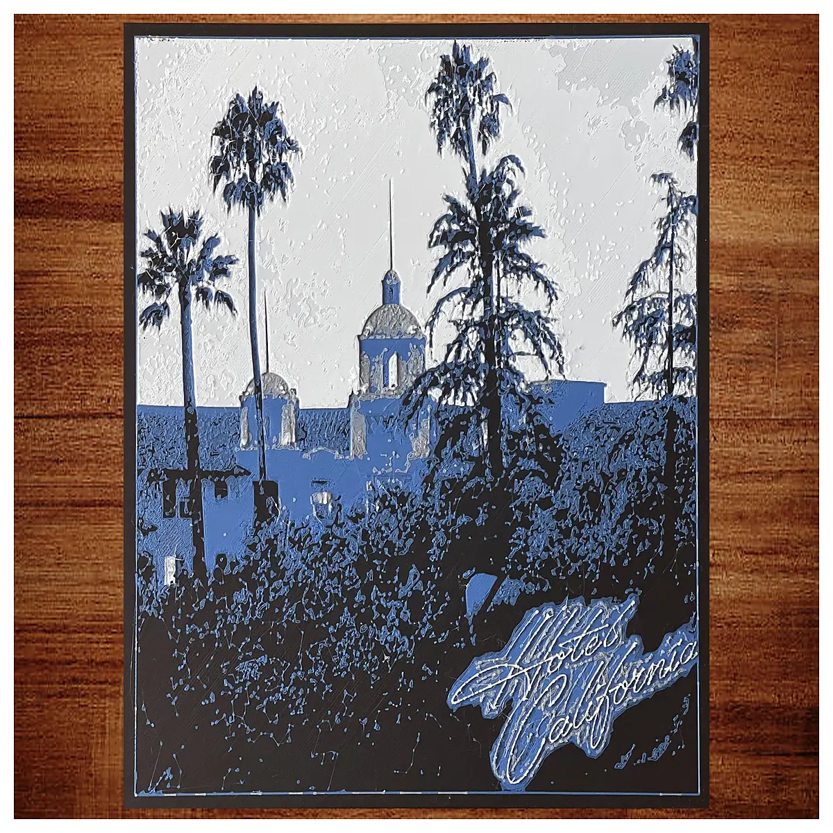 hotel california canvas wall art vintage rock band poster for living room bedroom dorm decor