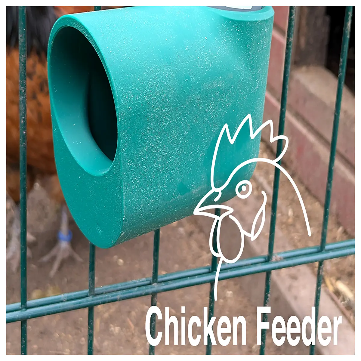 chicken feeder tube 50mm pvc poultry automatic feed hopper system for