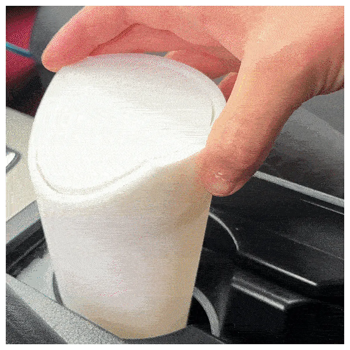 printable mini trash can for car office desktop small waste bin compact recycling container
