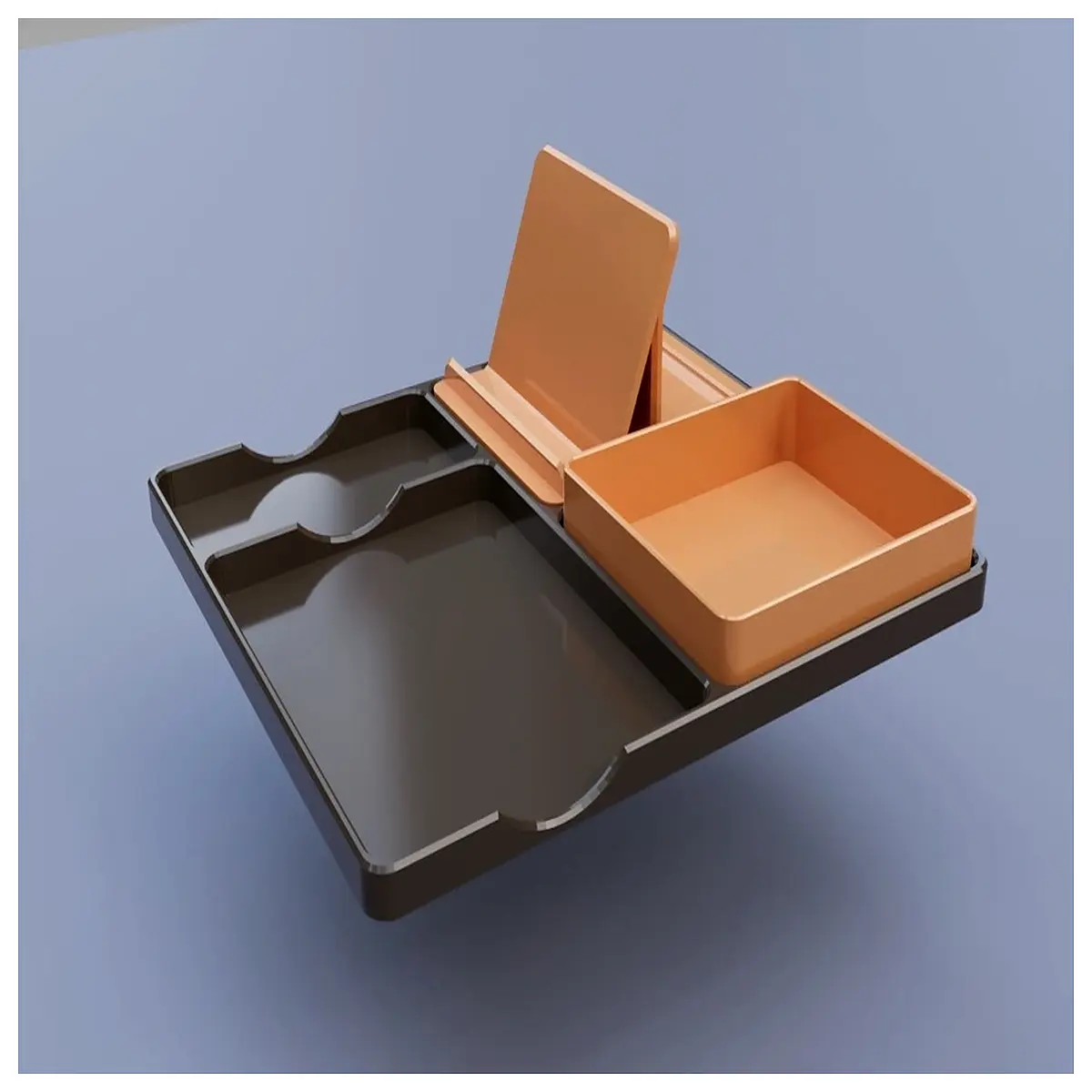 universal multi purpose tray with accessories organizer storage box kitchen counter home office desk organizer set