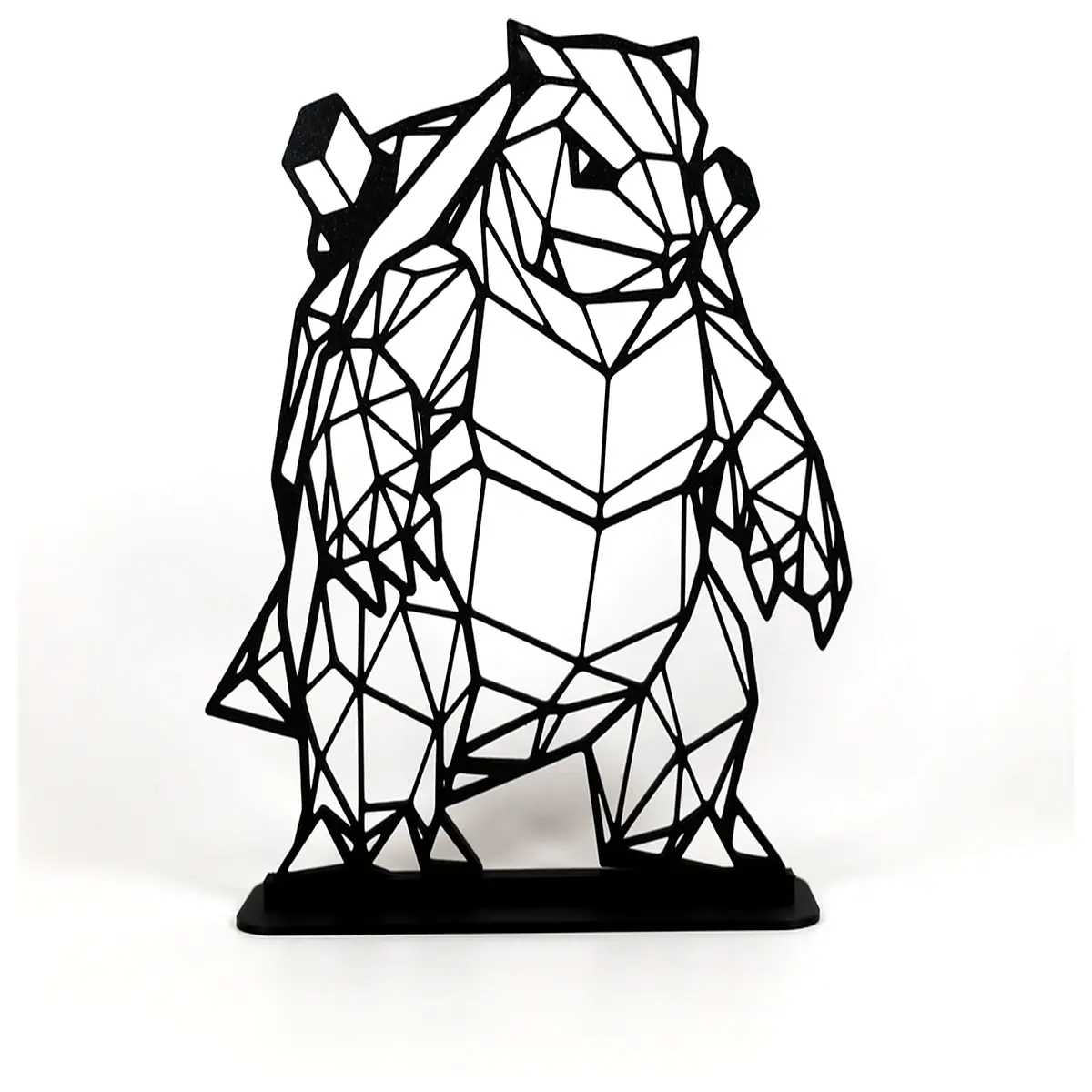 low poly water game stylized character geometric art