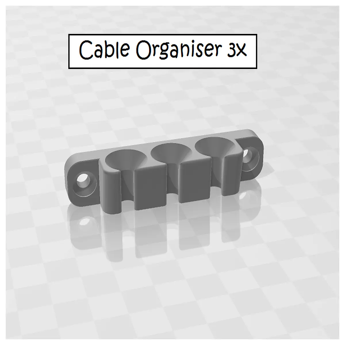 cable management clips organizer holder for desk wire tidy cord storage 3 pack