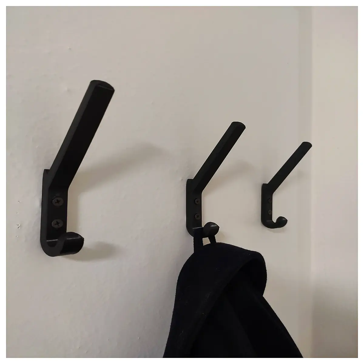 wall mounted coat hooks duty entryway organizer for jackets hats bags bathroom robe hanger space saving multi