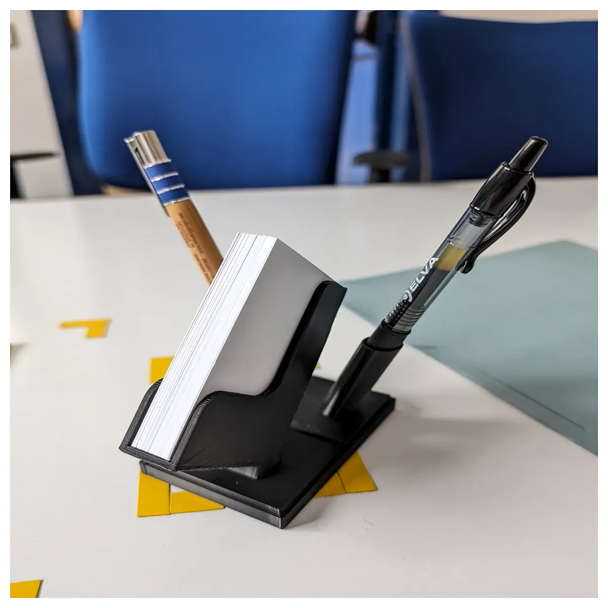 professional business card holder with pen combo executive gift set for men leather card case organizer with writing instrument corporate promotional