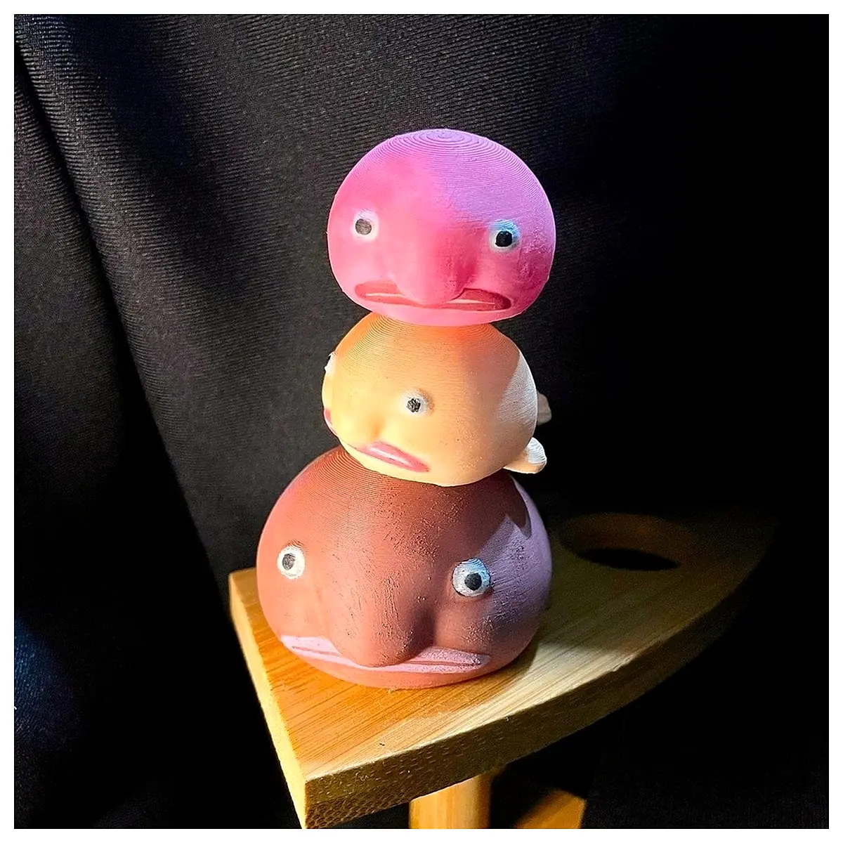 cute blobfish plush toy funny sea creature kids soft squishy ocean animal decor