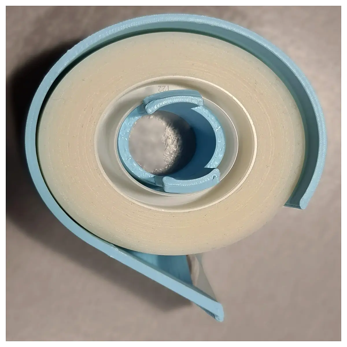 duty tape dispenser roll holder counter top cardboard box sealing cutter with non slip base for packing shipping