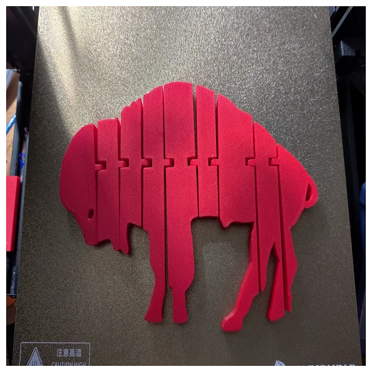 movable buffalo toy for kids realistic plastic farm animal figurine educational wildlife for preschool learning and play