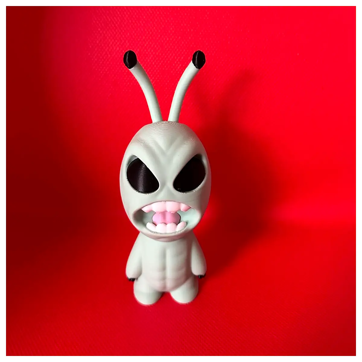 cute alien plush toy small alien figurine kawaii space creature keychain sci fi desk decor novelty kids retro alien
