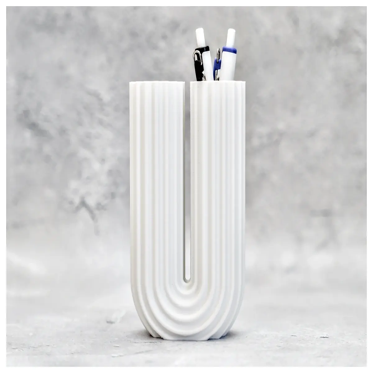 u shaped desk organizer pen holder for office supplies storage caddy desktop accessories