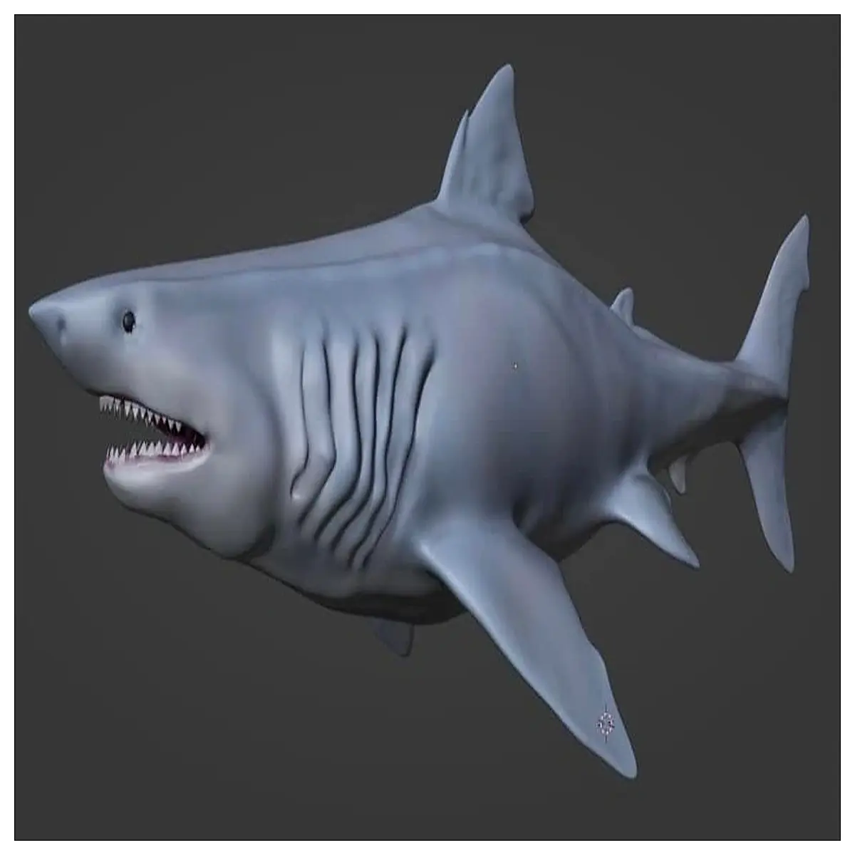 realistic megalodon shark toy for kids educational prehistoric sea creature figure aquarium decor