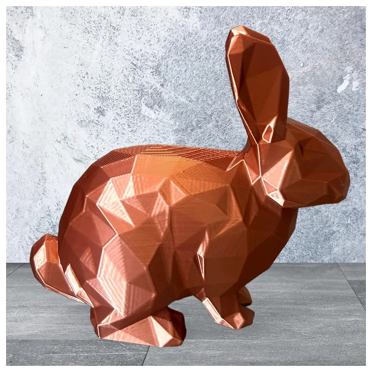 low poly rabbit blender gltf glb digital game ready cute animal mesh