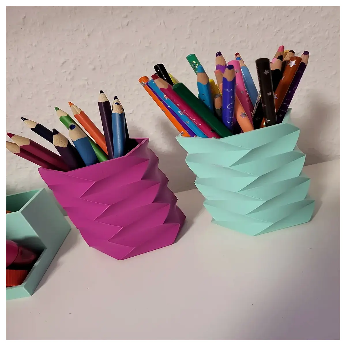 desktop pen holder organizer caddy storage for office supplies stationery desk accessories