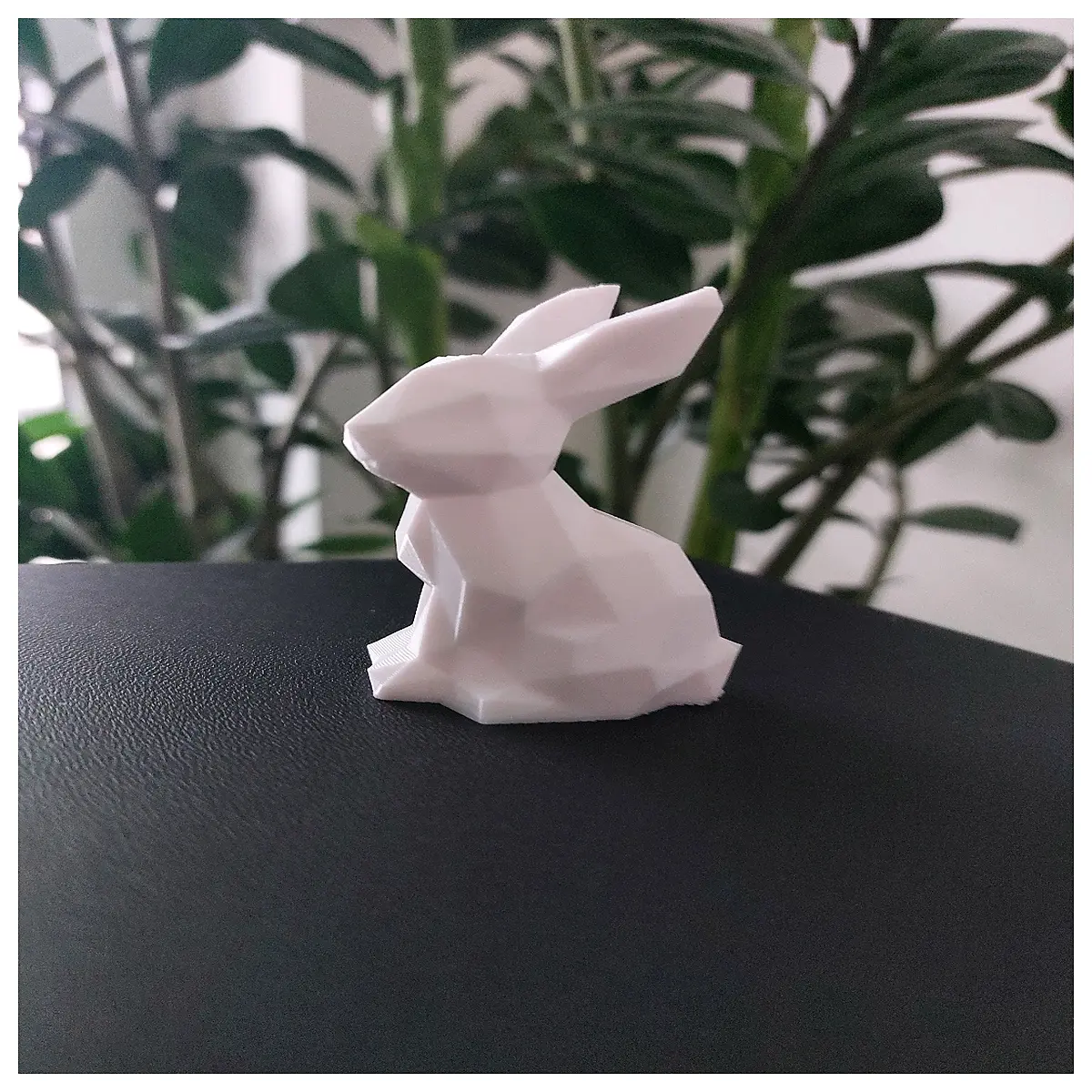 low poly easter bunny printable stl file digital download for printing easter decor