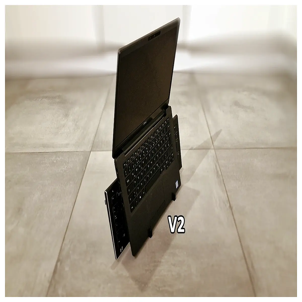 adjustable laptop holder for desk ergonomic laptop riser tablet convertible keyboard dock portable computer support