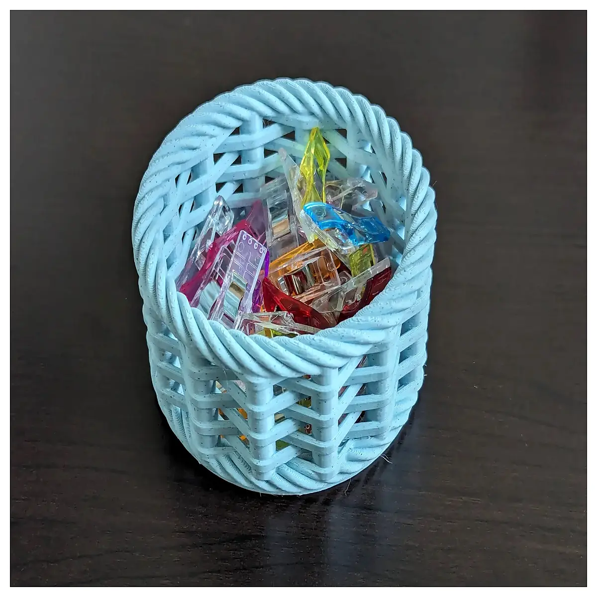 small woven basket for home decor storage organizer laundry hamper bathroom accessory rustic craft gift plant holder table centerpiece