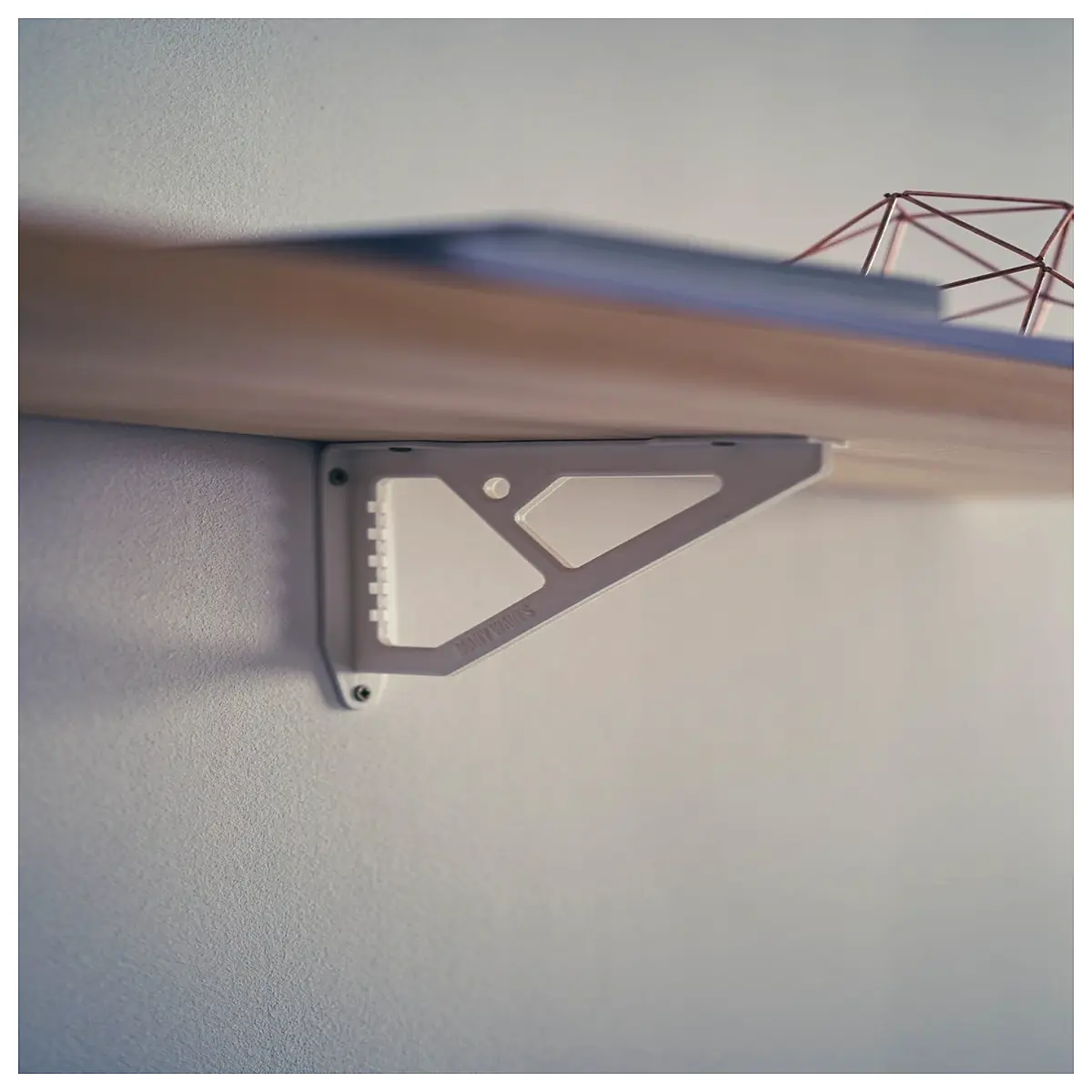 minimalist shelf brackets duty industrial pipe wall mounted storage rack support hardware for home office
