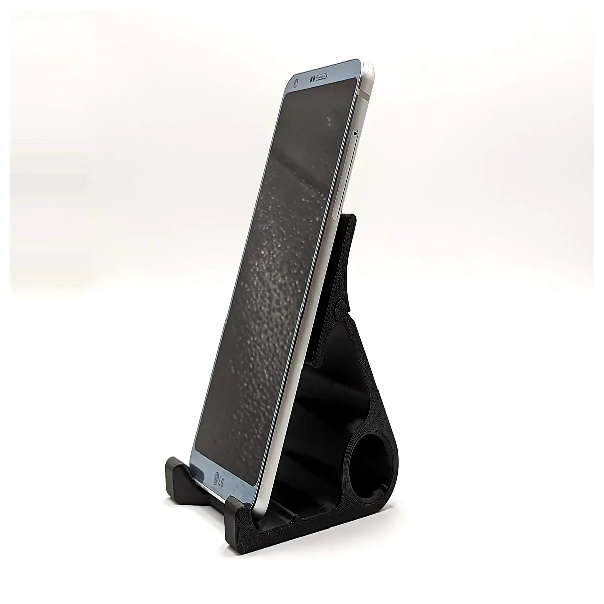 angled phone for desk tilt adjustable mobile holder ergonomic viewing angle support hands video call accessory tablet propping device