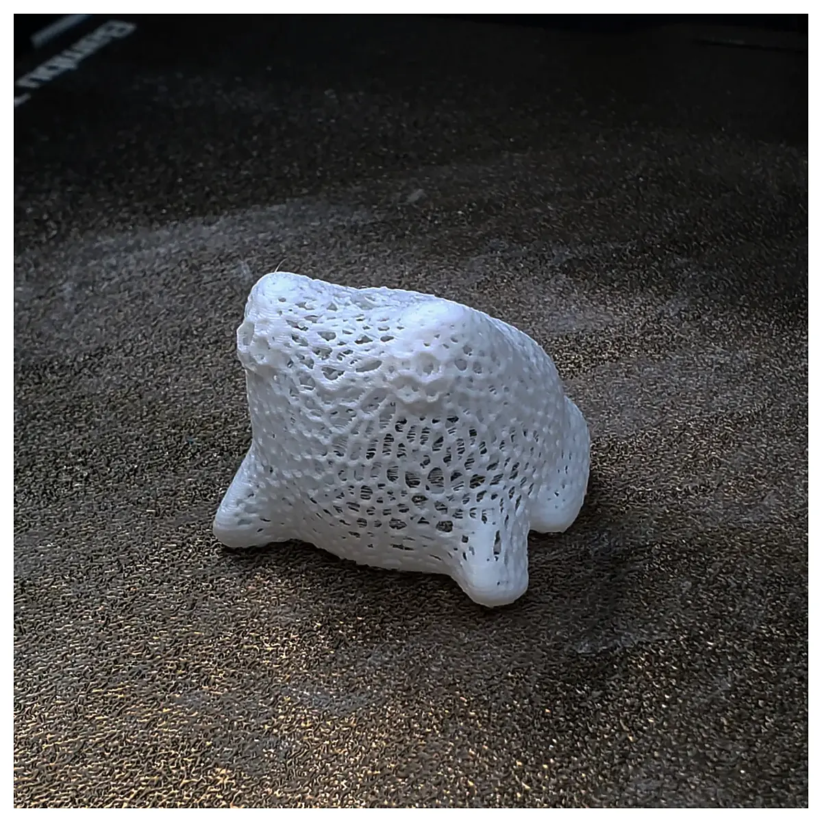 printed voronoi stl file low poly geometric animal sculpture home decor office desk ornament aesthetic design