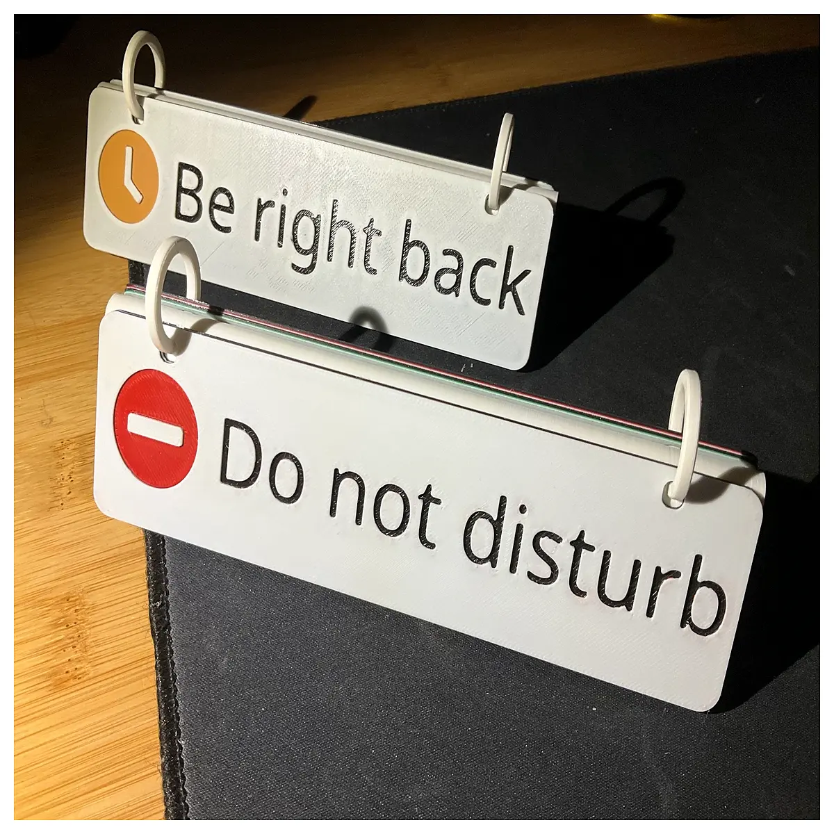 teams status indicator desk meeting room occupancy sensor available busy do not disturb office gadget