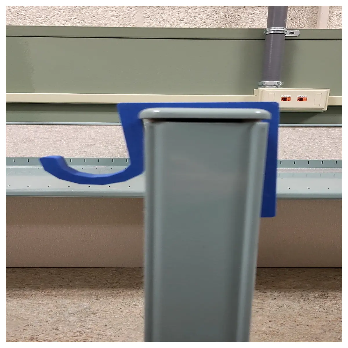 office cubicle coat hook duty wall mounted organizer for jackets bags backpacks space saving desktop hanger