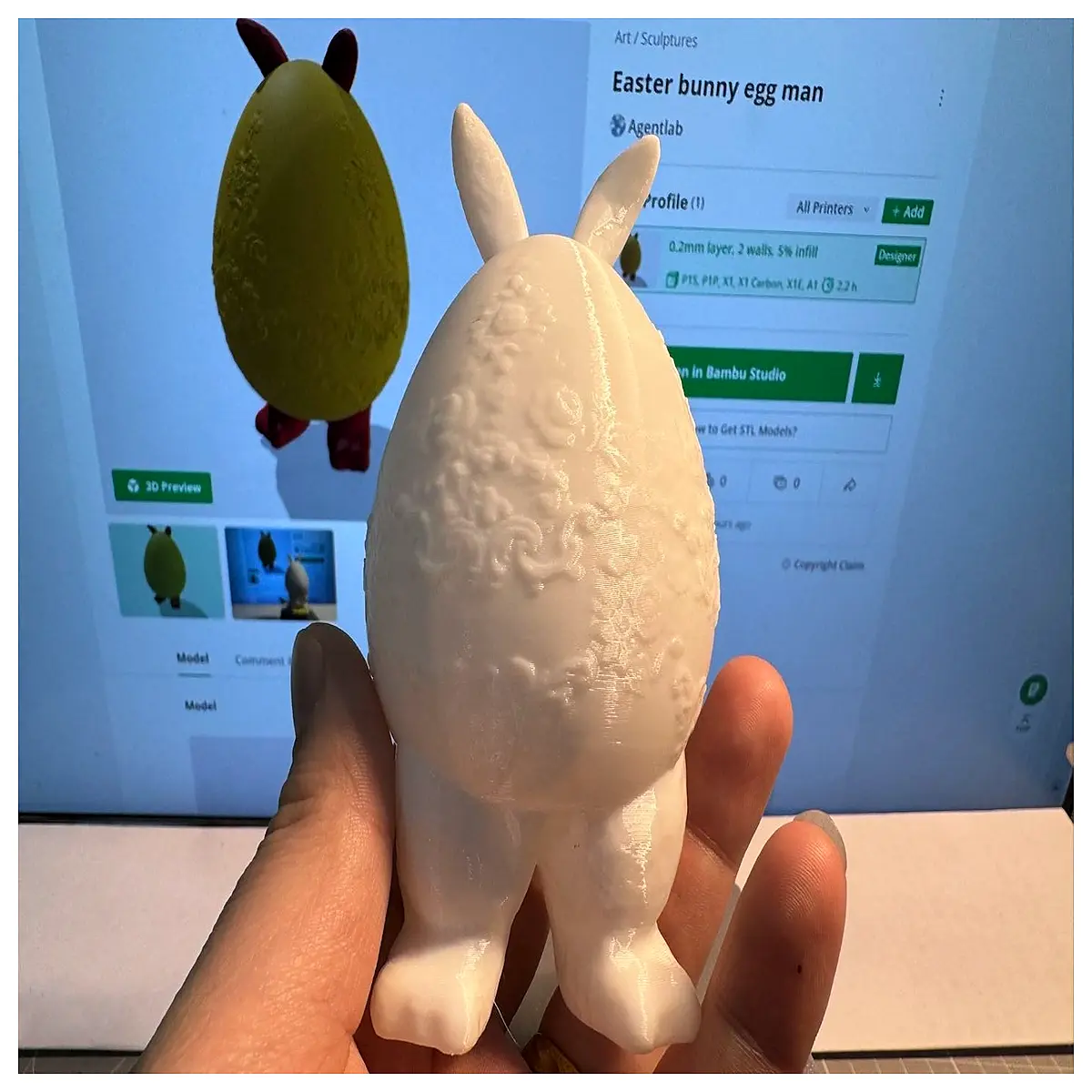 easter bunny egg holder ceramic table decor spring holiday party supplies cute rabbit figurine for kids room