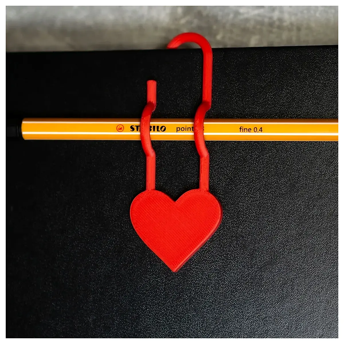 valentine pen clip her romantic stationery lover accessories cute metal bookmark clip