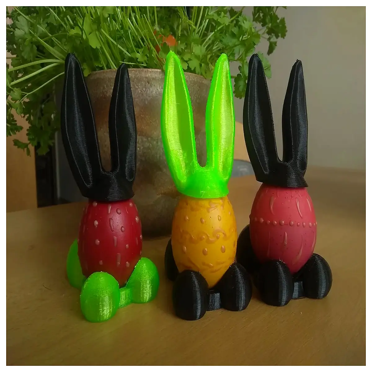 easter bunny egg decoration plastic toy for kids party favor spring holiday craft supplies hollow chocolate shell