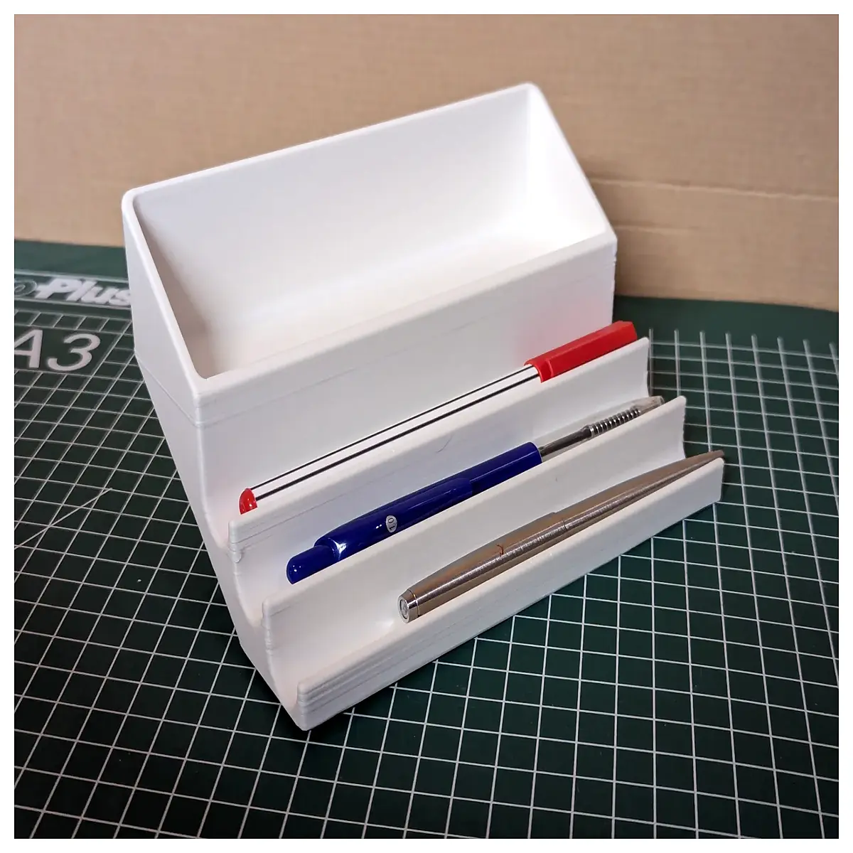 desktop pen holder organizer for office supplies metal mesh cup storage